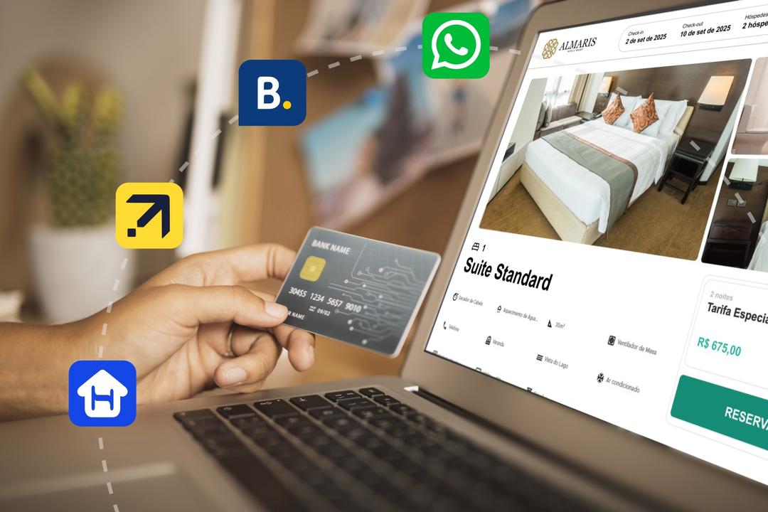 Integração com OTAs, Booking e Expedia